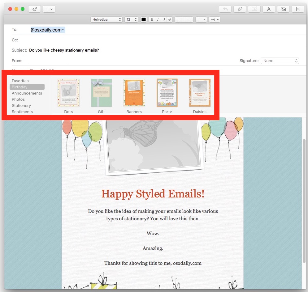 Embed Images In Email Mail.app Mac